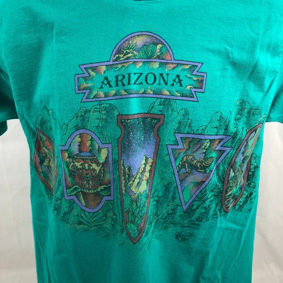 VTG T Shirt Vintage 90s 1995 Arizona Made In USA - Picture 2 of 8